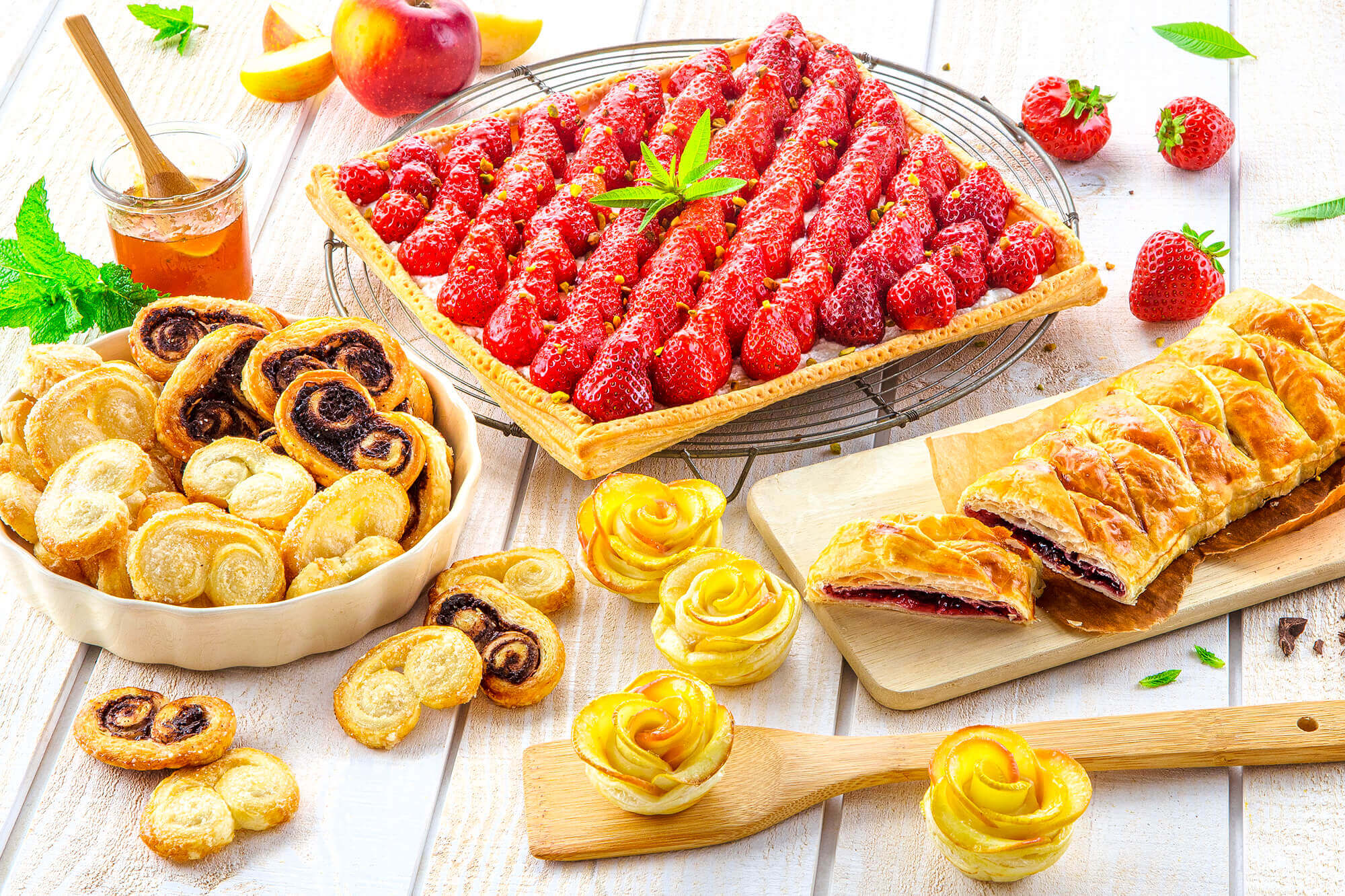 photo pour valoriser les pâtes feuilletées de la Sté Biobleud en Bretagne par Antoine Duchene photographe
