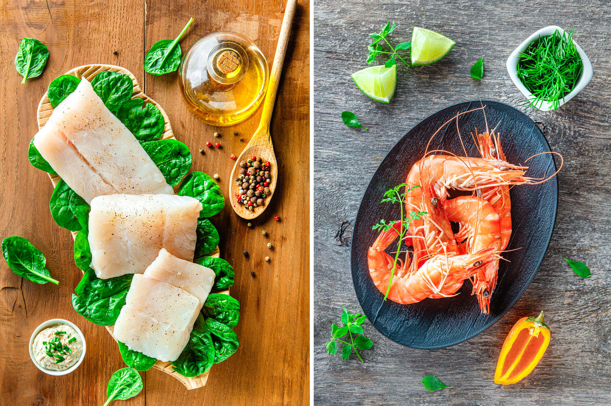 photo de poissons et crustacés pour Les Viviers de Banastère par Antoine Duchene photographe