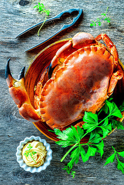Photographe culinaire antoine duchene photographe pour Les Viviers de Banastère poissons et crustacés