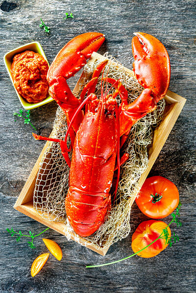 Photographe culinaire antoine duchene photographe de rectte de homard