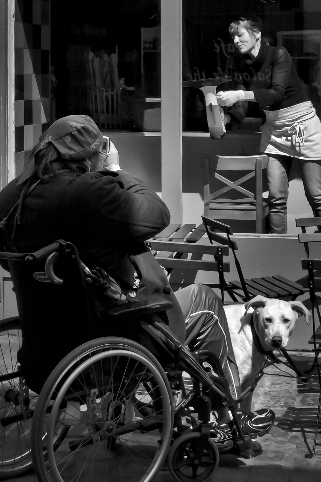 Street Photography, photo en noir et blanc au Leica, Canon et Nikon par Antoine Duchene photographe