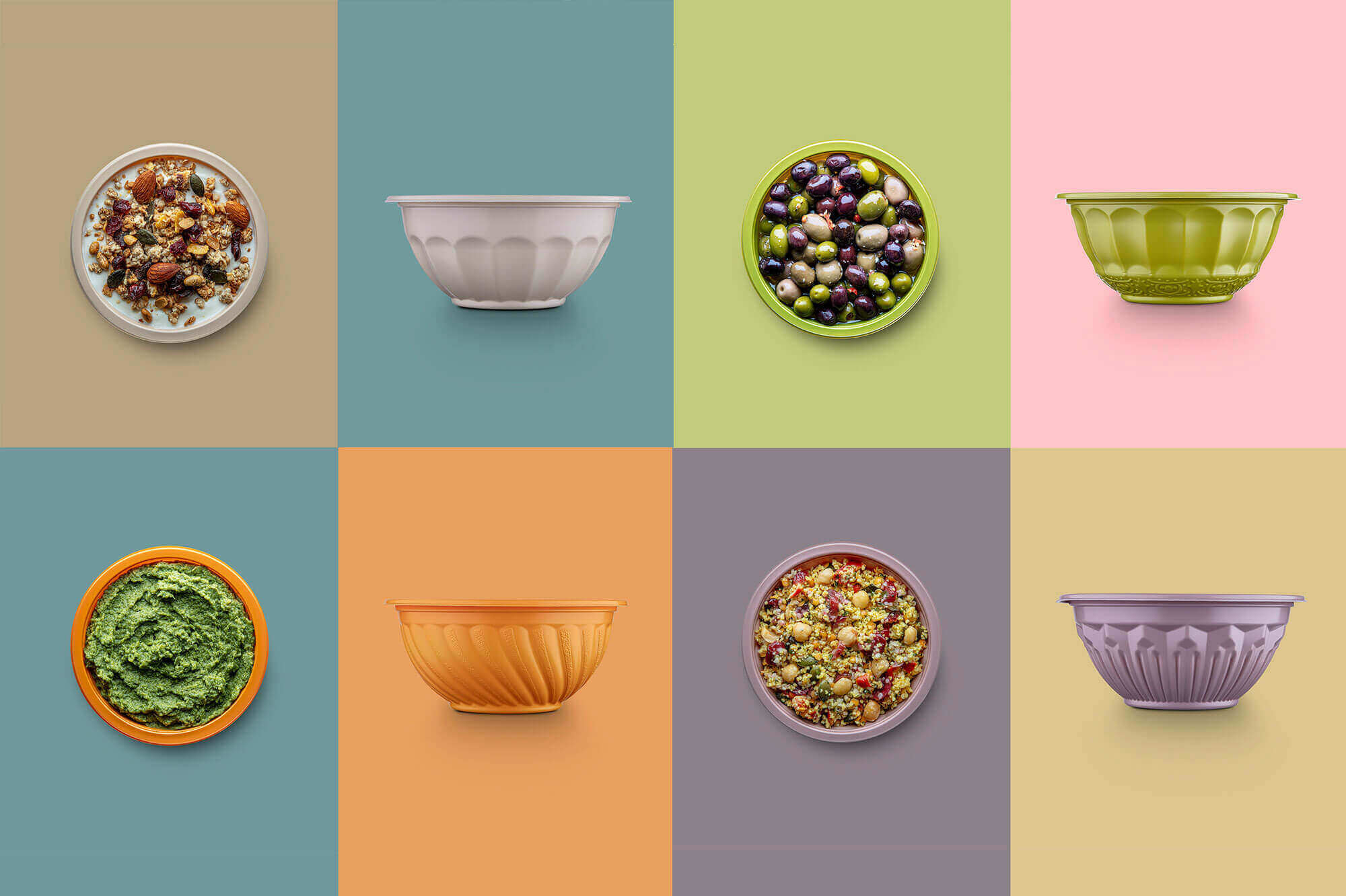 photo de produits alimentaires pour une ligne de création d'emballages Antoine Duchene photographe